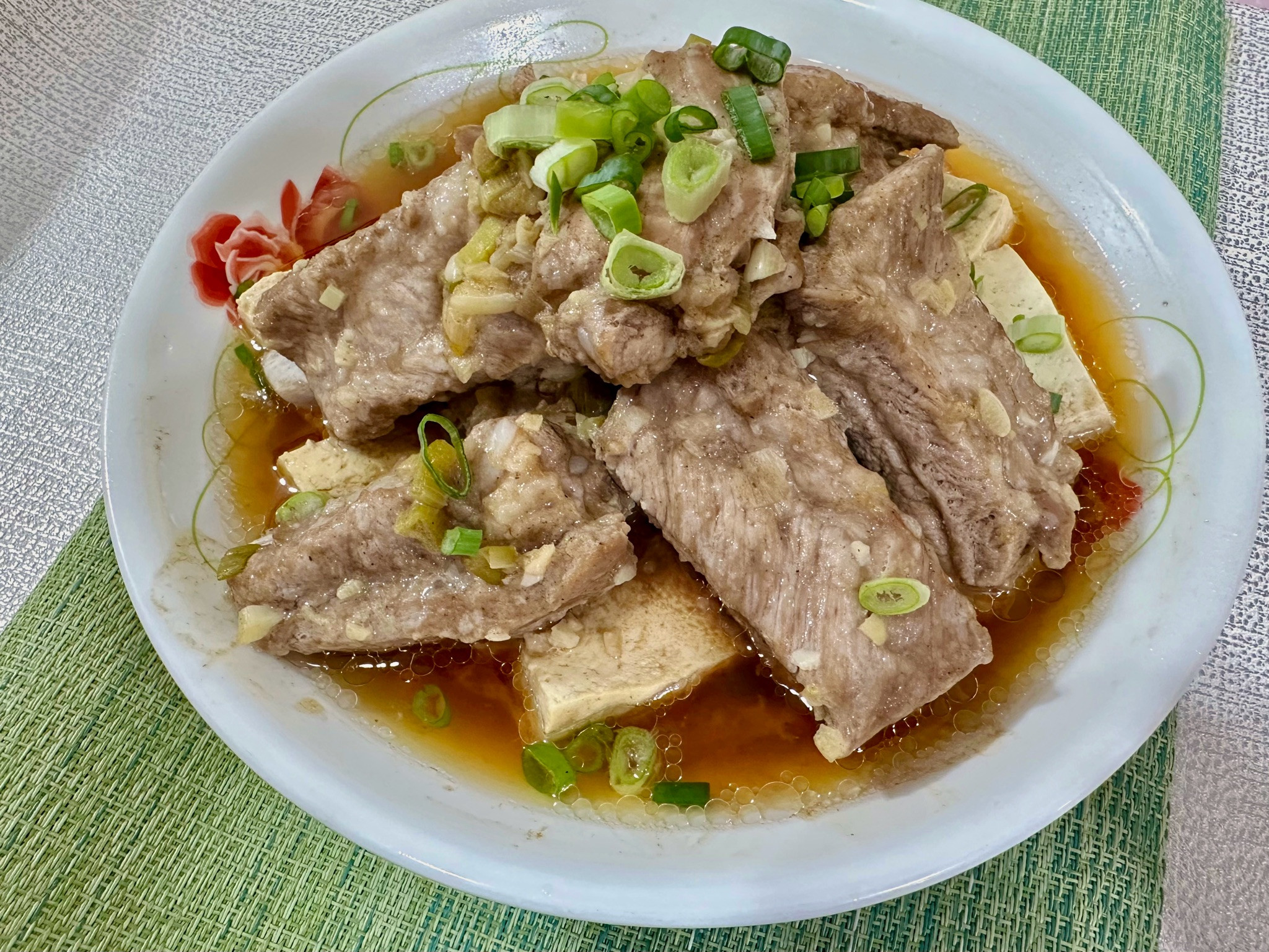 蠔油排骨豆腐